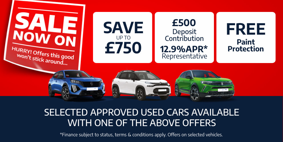 Sale Event - Up to £750 Savings*