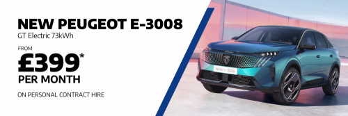 New Peugeot E-3008 - £399 Per Month
