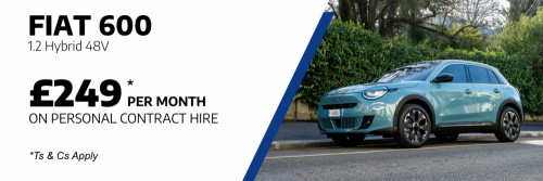 Fiat 600 Hybrid - £249 Per Month