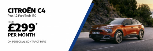 New Citroen C4 - Personal Contract Hire Offer