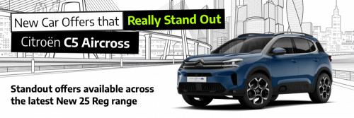 New Citroën C5 Aircross - Personal Contract Purchase Offer