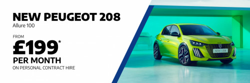 New Peugeot 208 - £199 Per Month