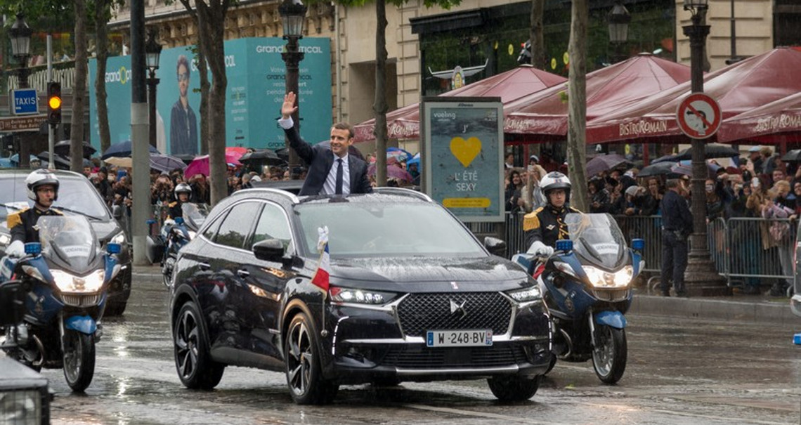 DS 7 Crossback Becomes the French Presidential Car