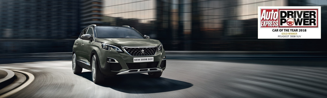 Peugeot 3008 SUV wins Auto Express Car of the Year