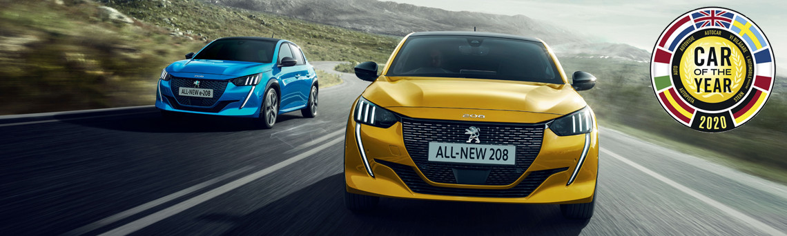 All-New Peugeot 208 Named “Car Of The Year 2020