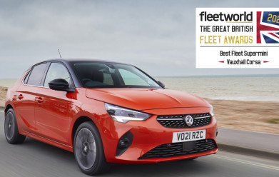 Vauxhall Corsa named ‘Best Fleet Supermini’ at 2021 Fleet World Great British Fleet Awards