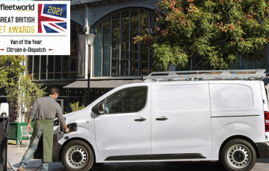 New Citroën ë-Dispatch named 'Van of the Year' by Van Fleet World