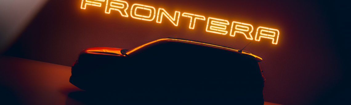 The all new electric Vauxhall SUV will be named the Frontera!