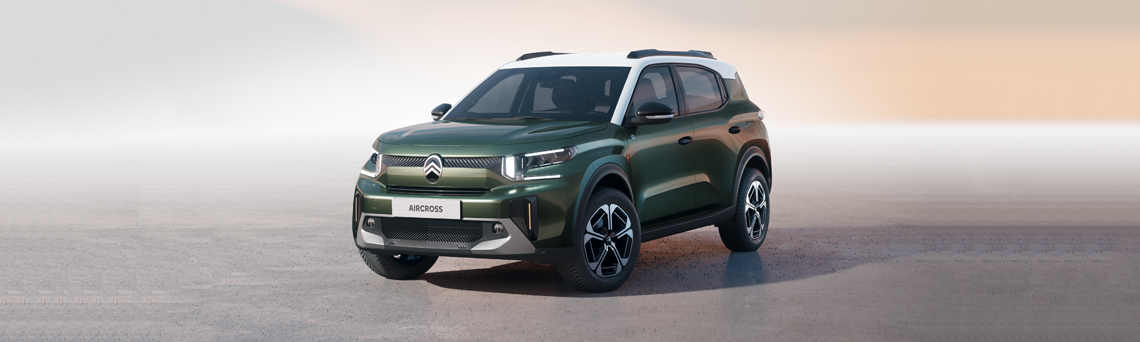 Citroën enters the compact SUV market with New C3 Aircross