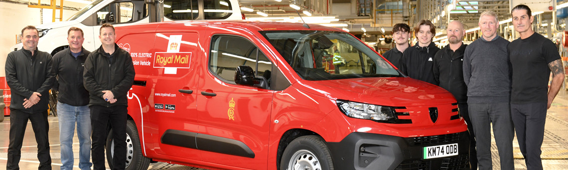 Royal Mail Boosts Electric Vehicle Fleet With Peugeot